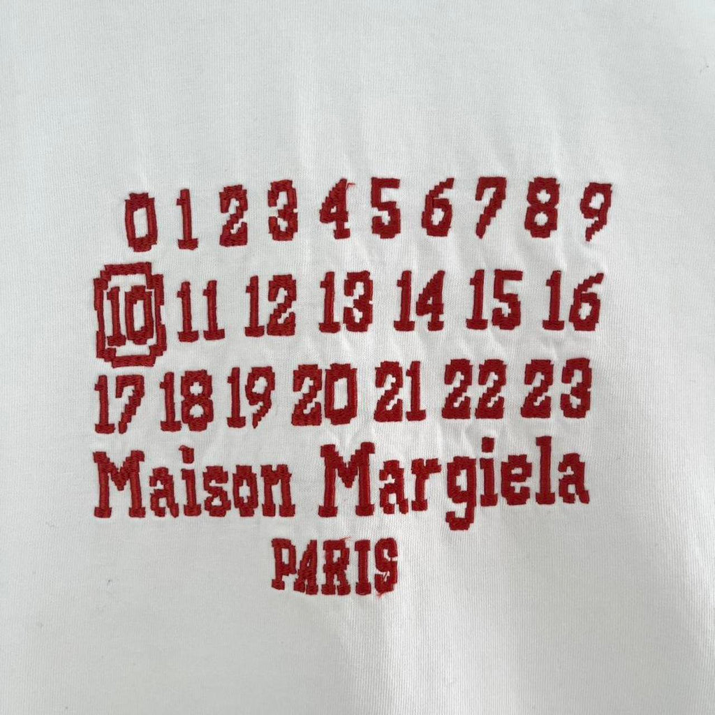 Maison Margiela Numeric Logo T shirt.