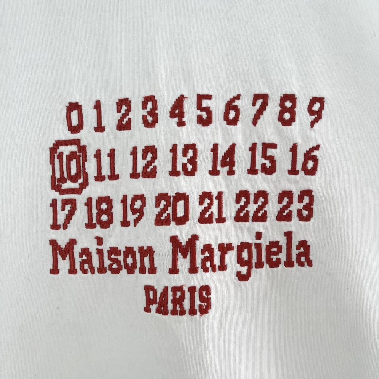 Maison Margiela Numeric Logo T shirt.