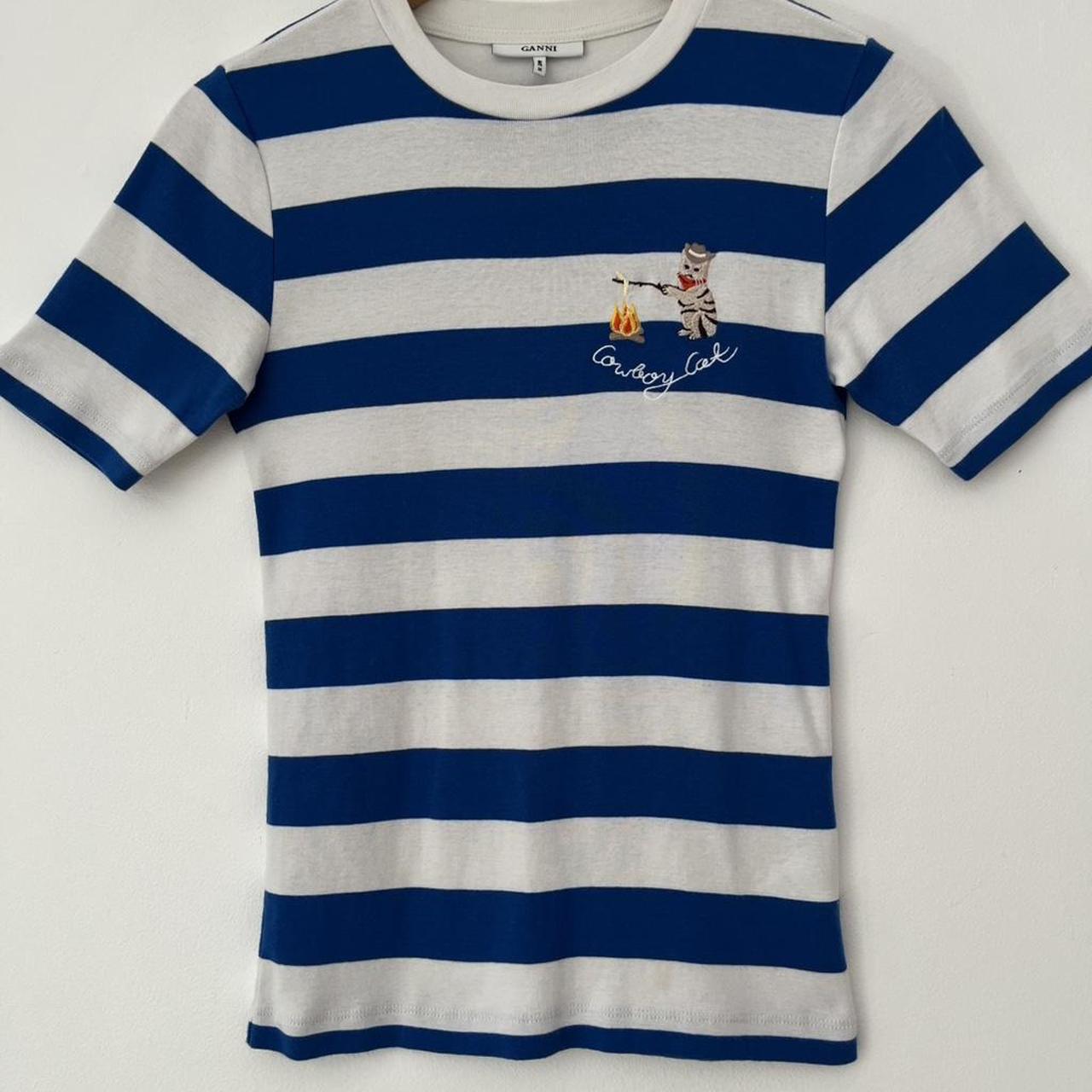 Ganni COWBOY CAT T-shirt.