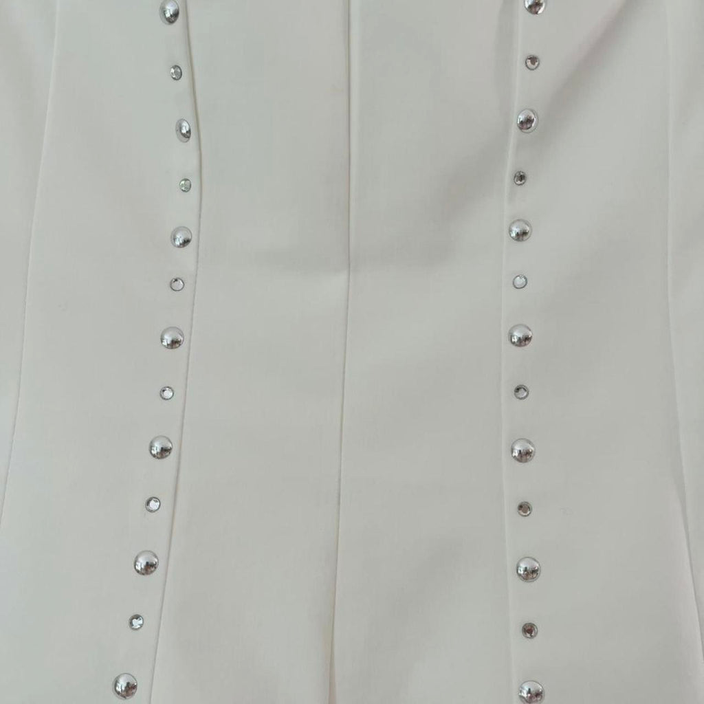 Gimaguas WILLIAMS White Mini Dress.