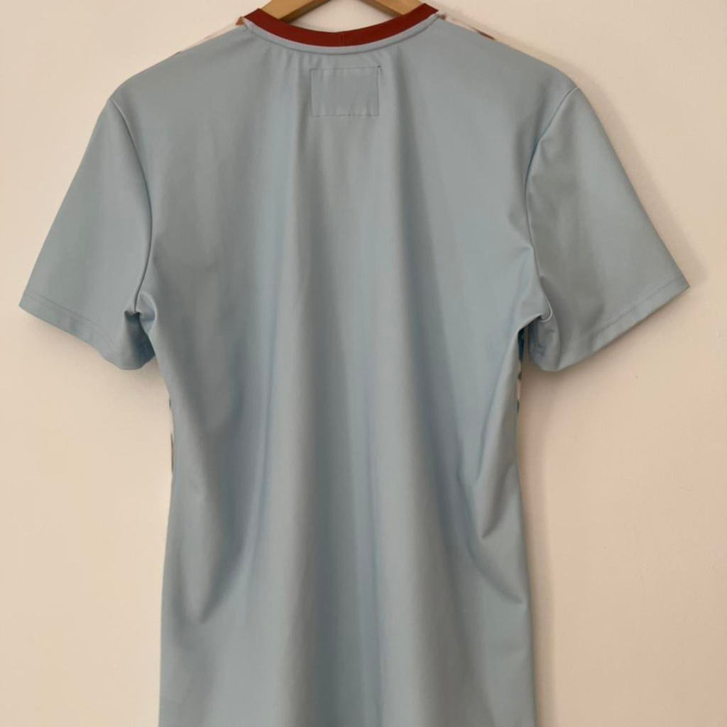 Acne Studios Blå Konst ROAR SUPER 8 Floral T-shirt.