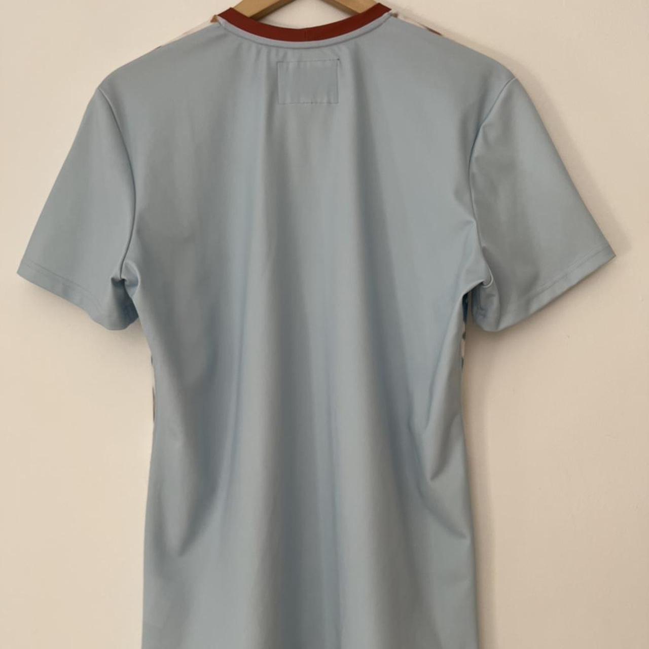 Acne Studios Blå Konst ROAR SUPER 8 Floral T-shirt.