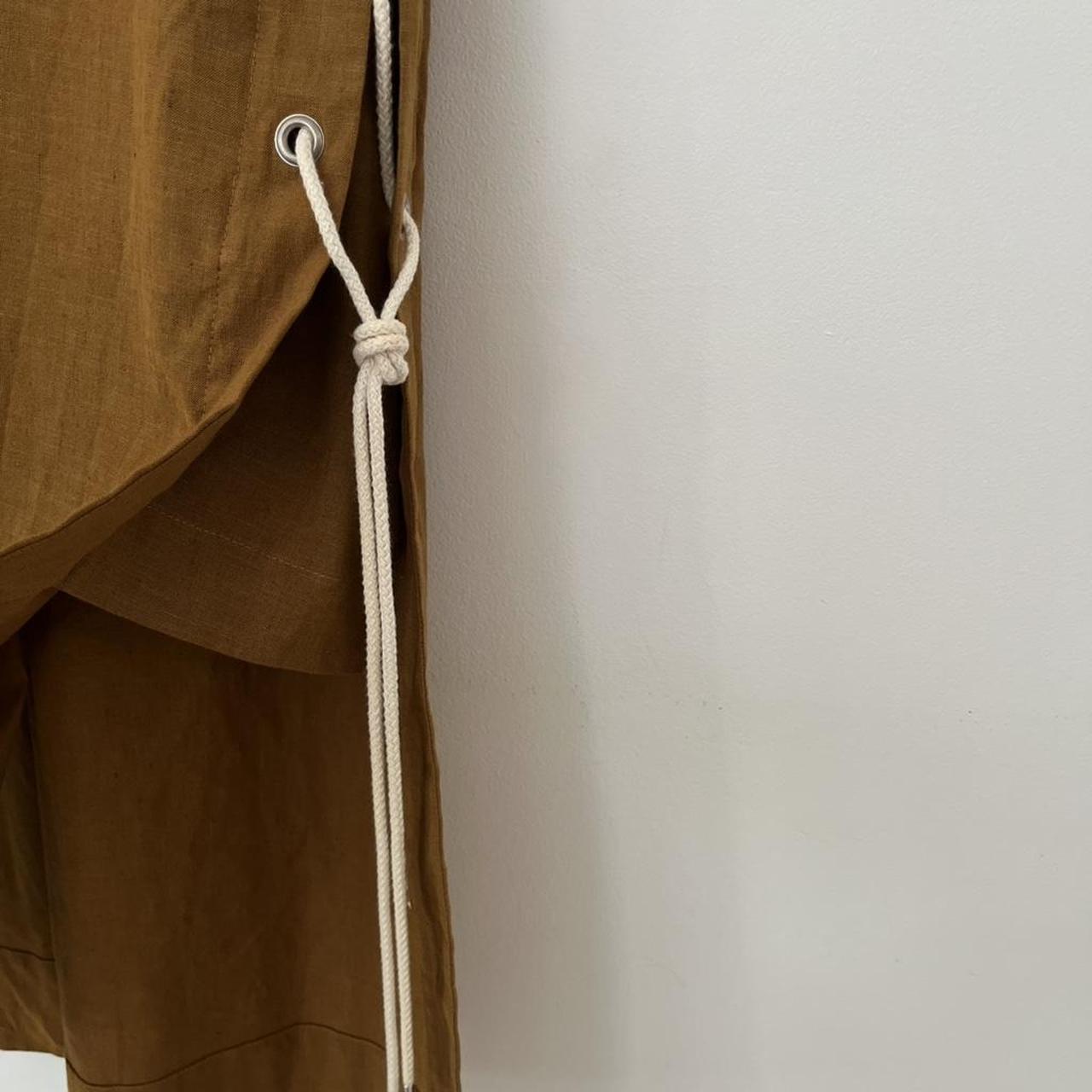 Lee Mathews Linen Rope Tie Dress.