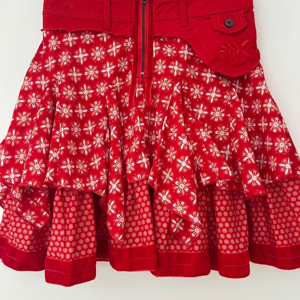 Marithé et François Girbaud Vintage Mini Skirt.