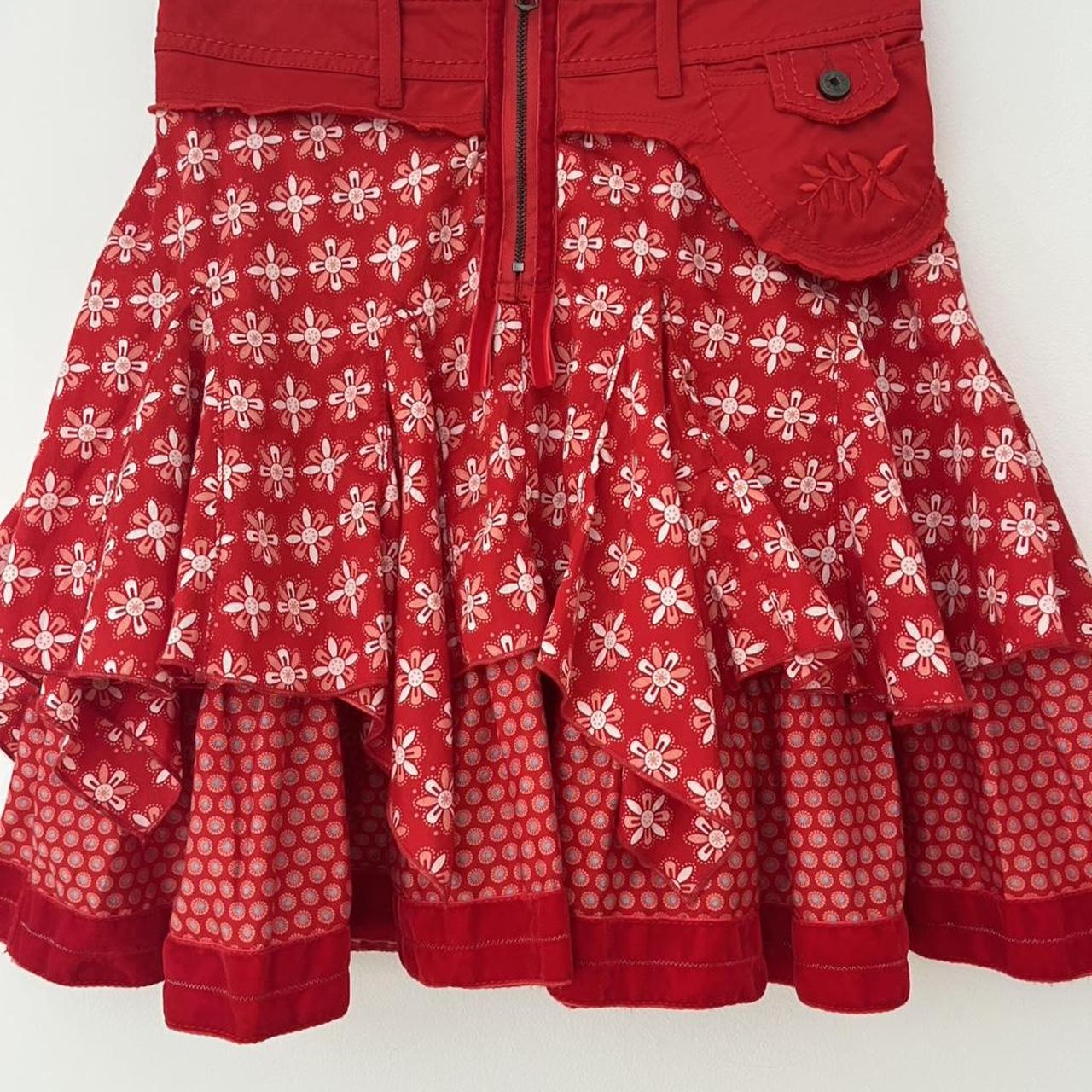 Marithé et François Girbaud Vintage Mini Skirt.