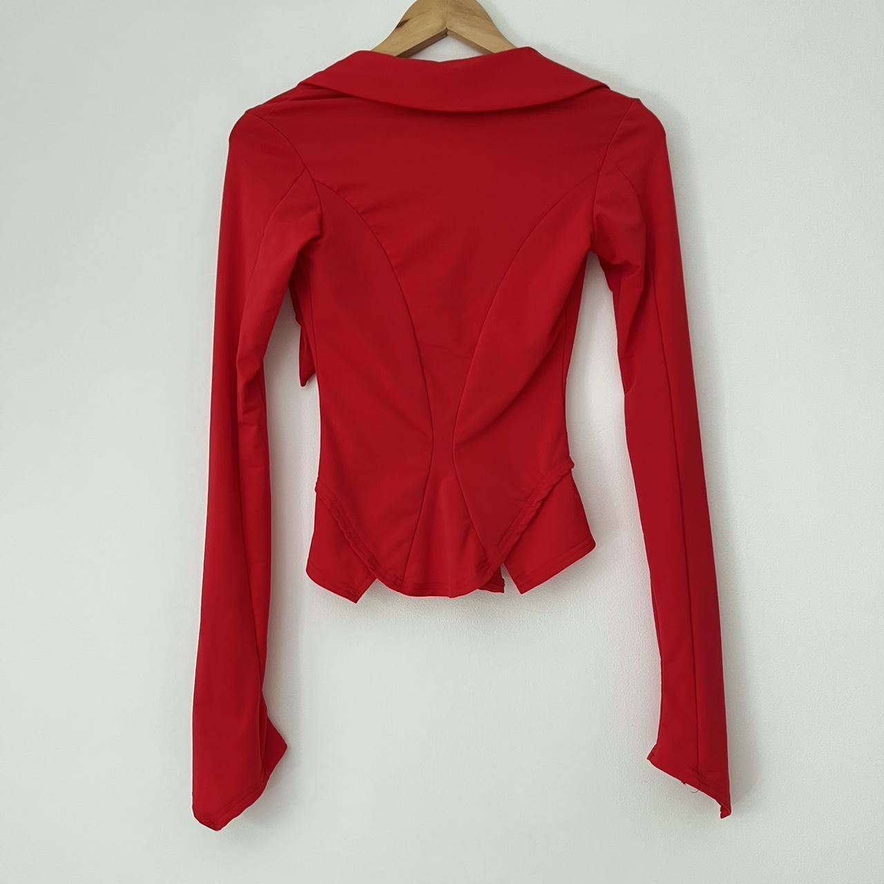 Karla Laidlaw SAILOR Shirt in Red.
