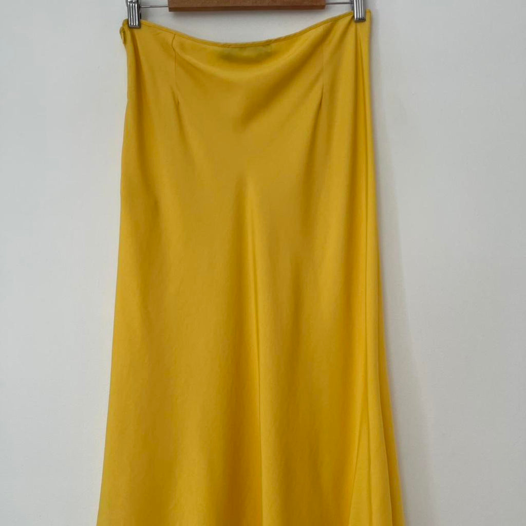 Siedrés PRIM Midi Skirt in Yellow.