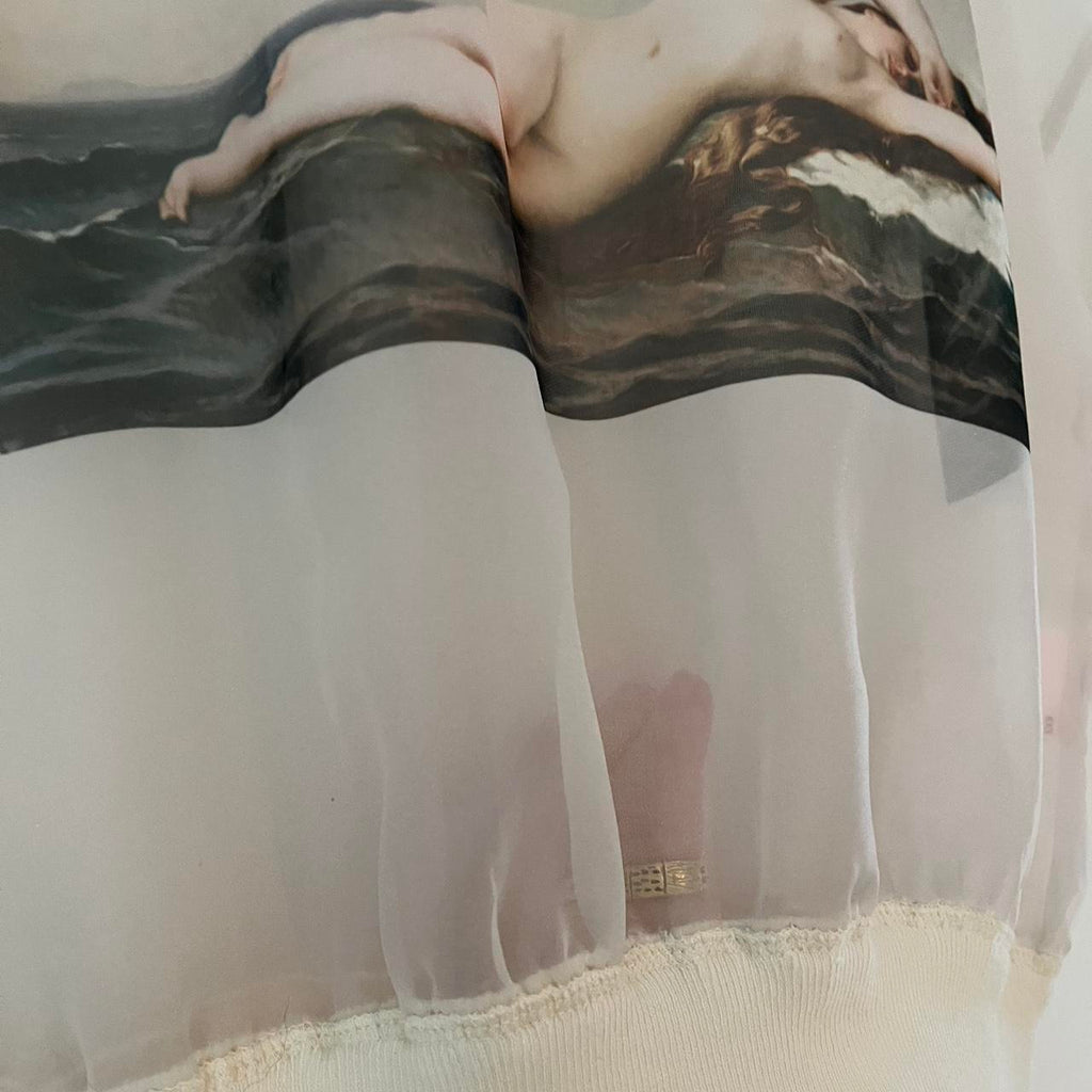 Selkie THE GHOSTED Sweater in Oatmilk.