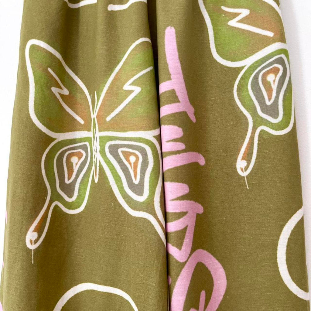 Summi Summi Linen Pants in Grafiti Butterfly.