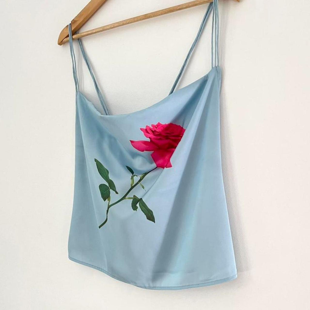 Tyler Mcgillivary Rose Cowl Neck Cami.