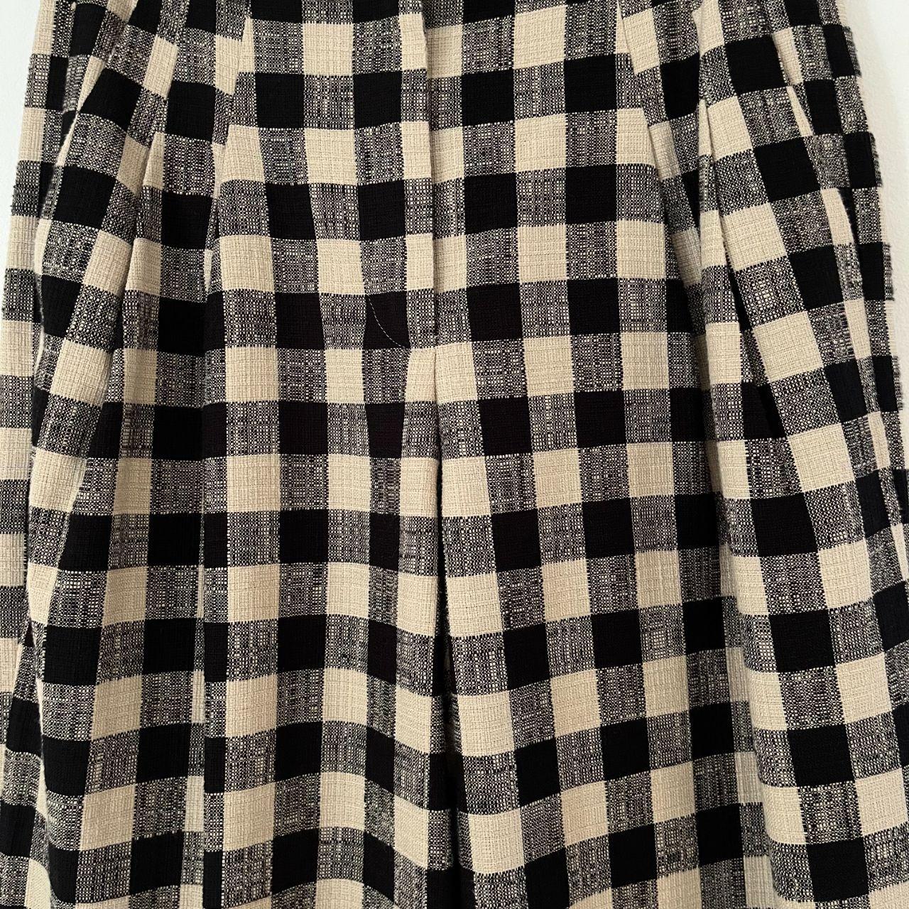 Essentiel Antwerp Checkered Relaxed-fit Pants Size 36/S.