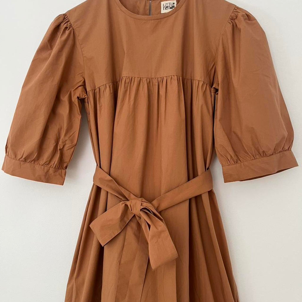 Little Tienda Maxi Dress in Brown.