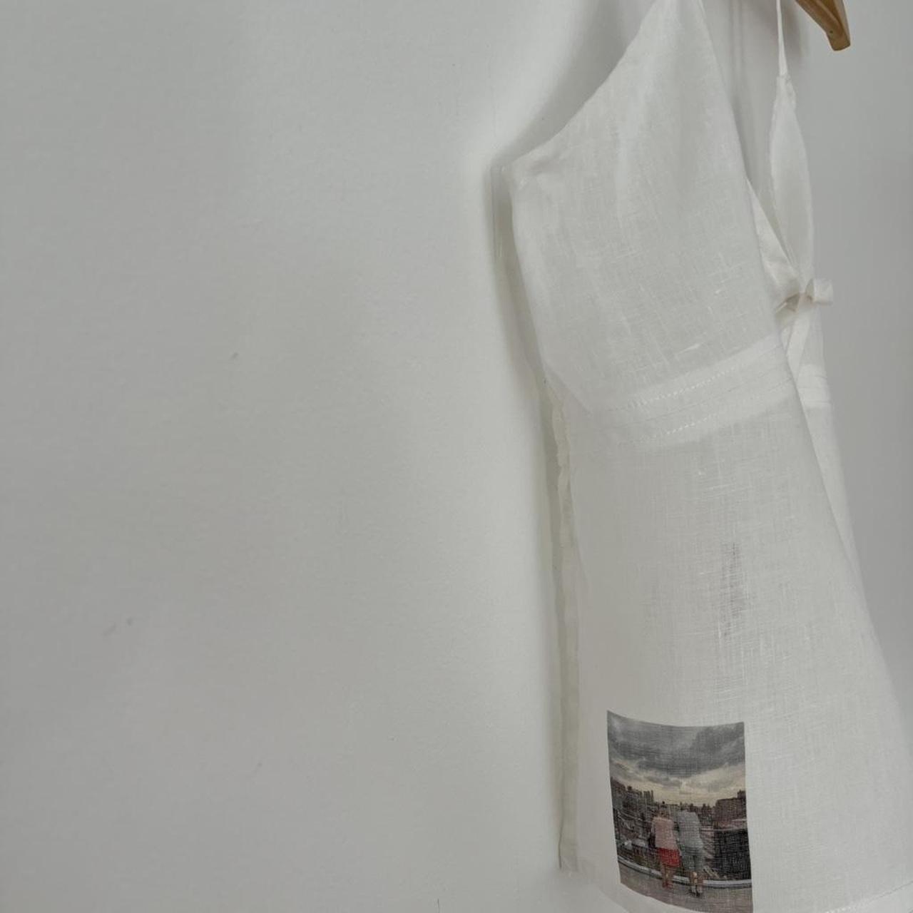 Paloma Wool Linen Graphic Halter Top.