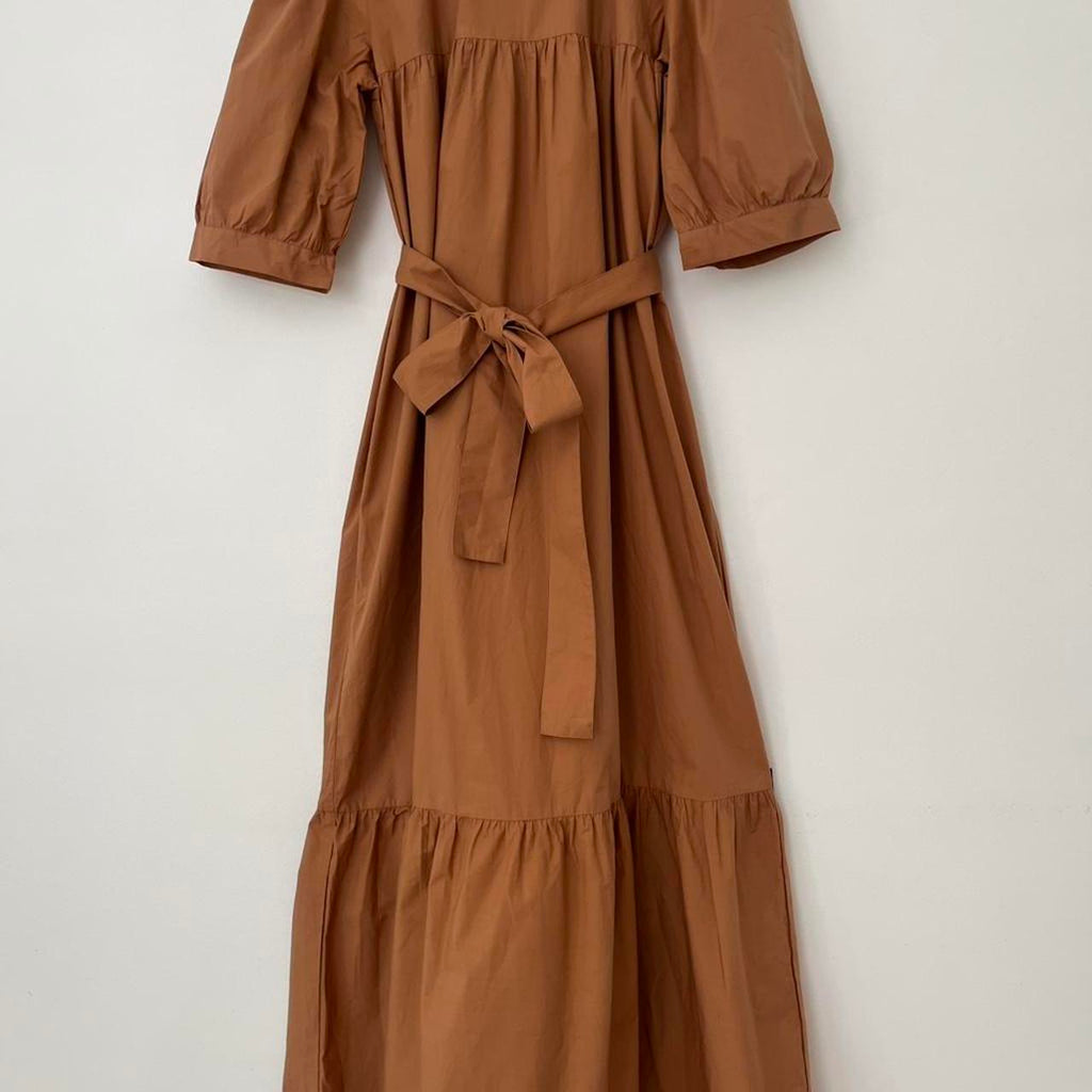 Little Tienda Maxi Dress in Brown.