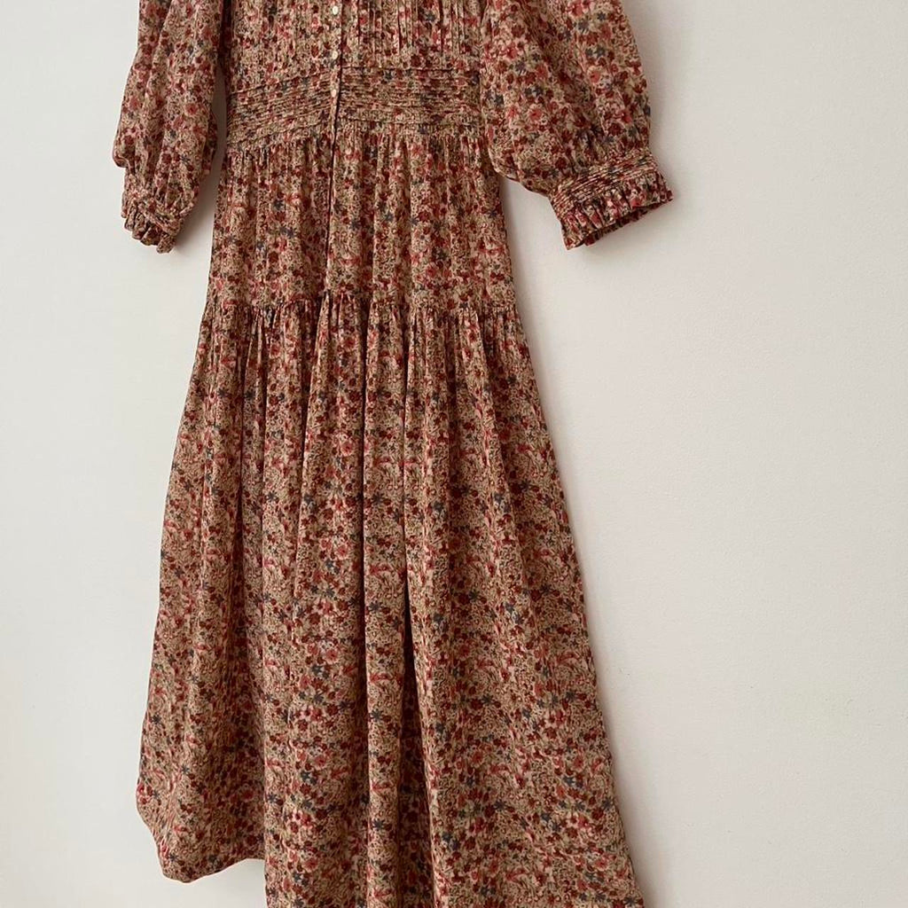 Dôen MONET Dress in Pink Valley Floral.