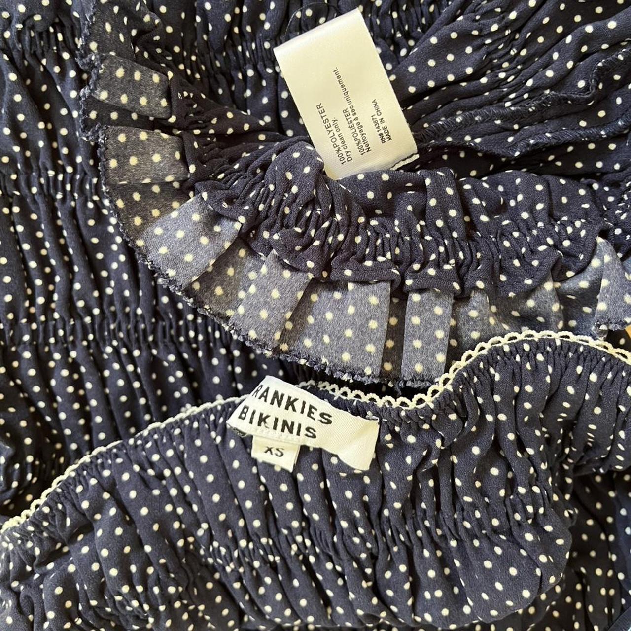 Frankie’s Bikinis JOLIE Tube Top in Dotty