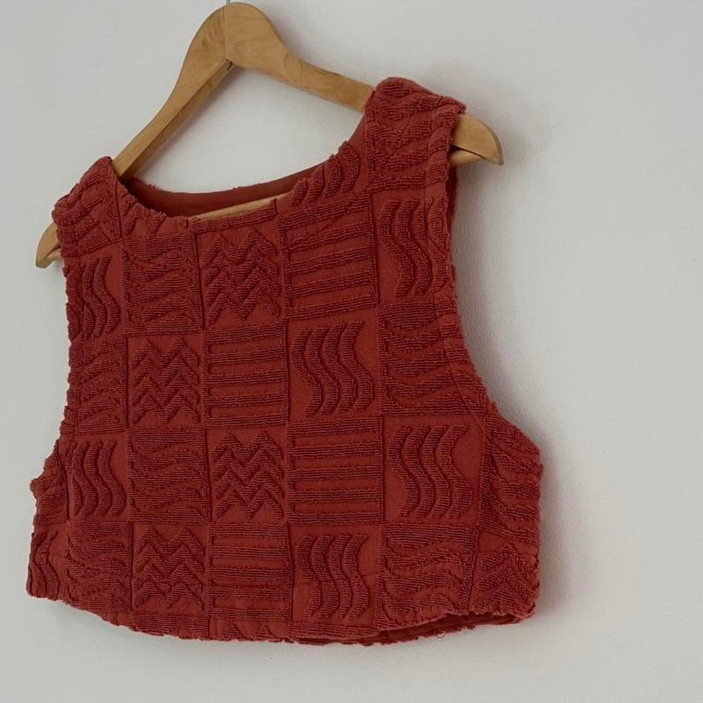 Lucy Folk SPRITZ Crop Terry.