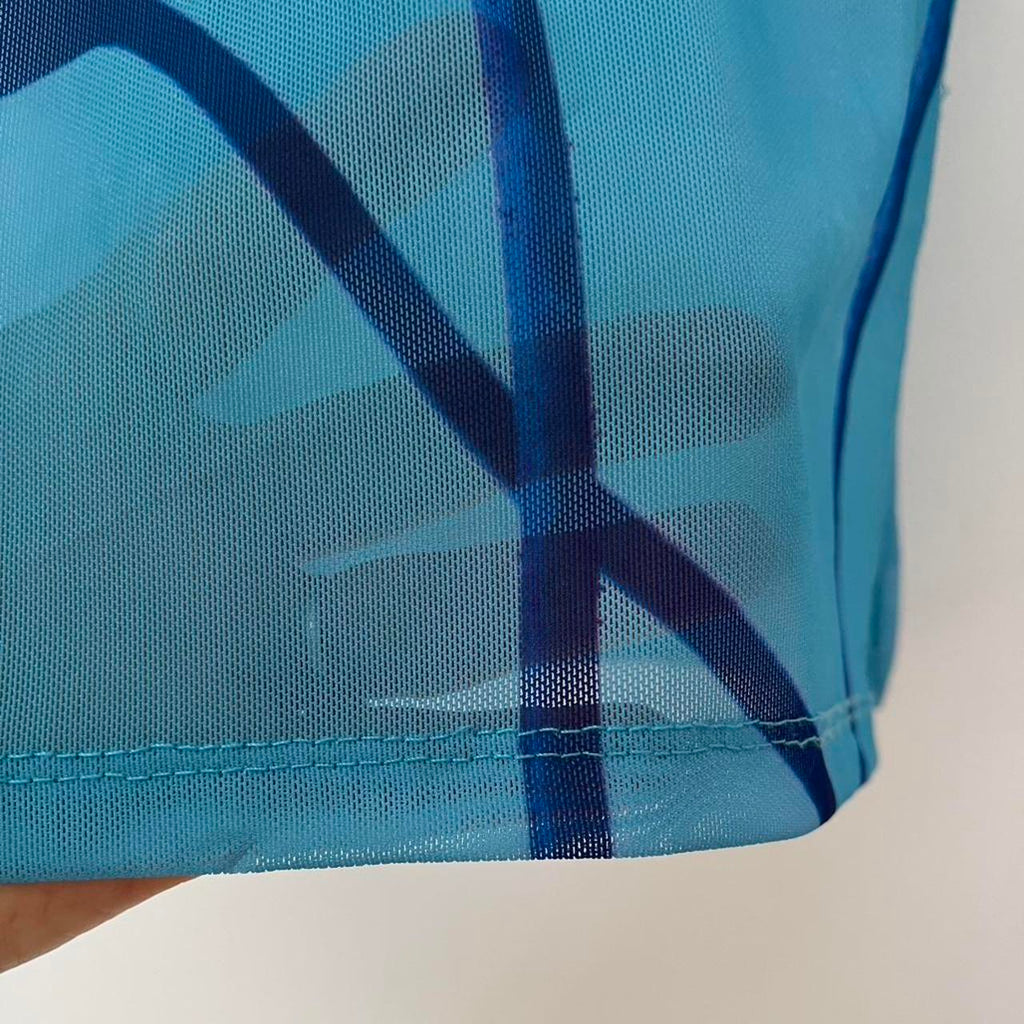 Miaou BNWT BILLIE Mini Dress in Blue Lotus.