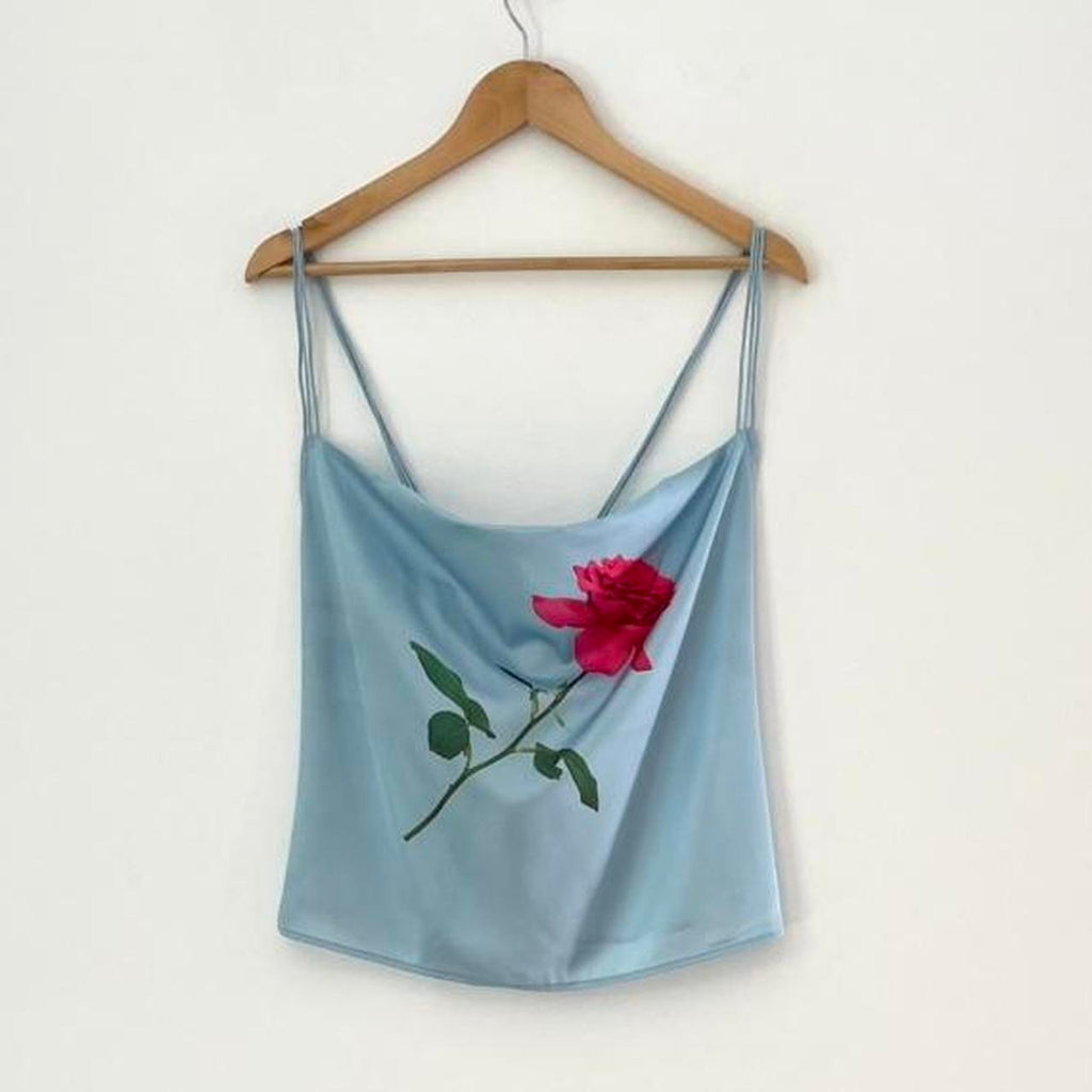 Tyler Mcgillivary Rose Cowl Neck Cami.