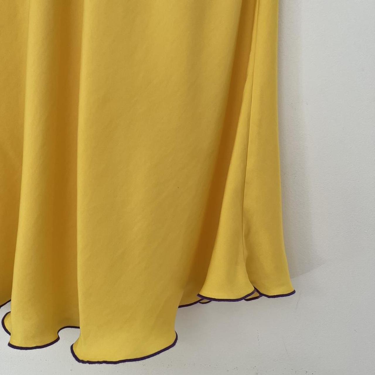 Siedrés PRIM Midi Skirt in Yellow.