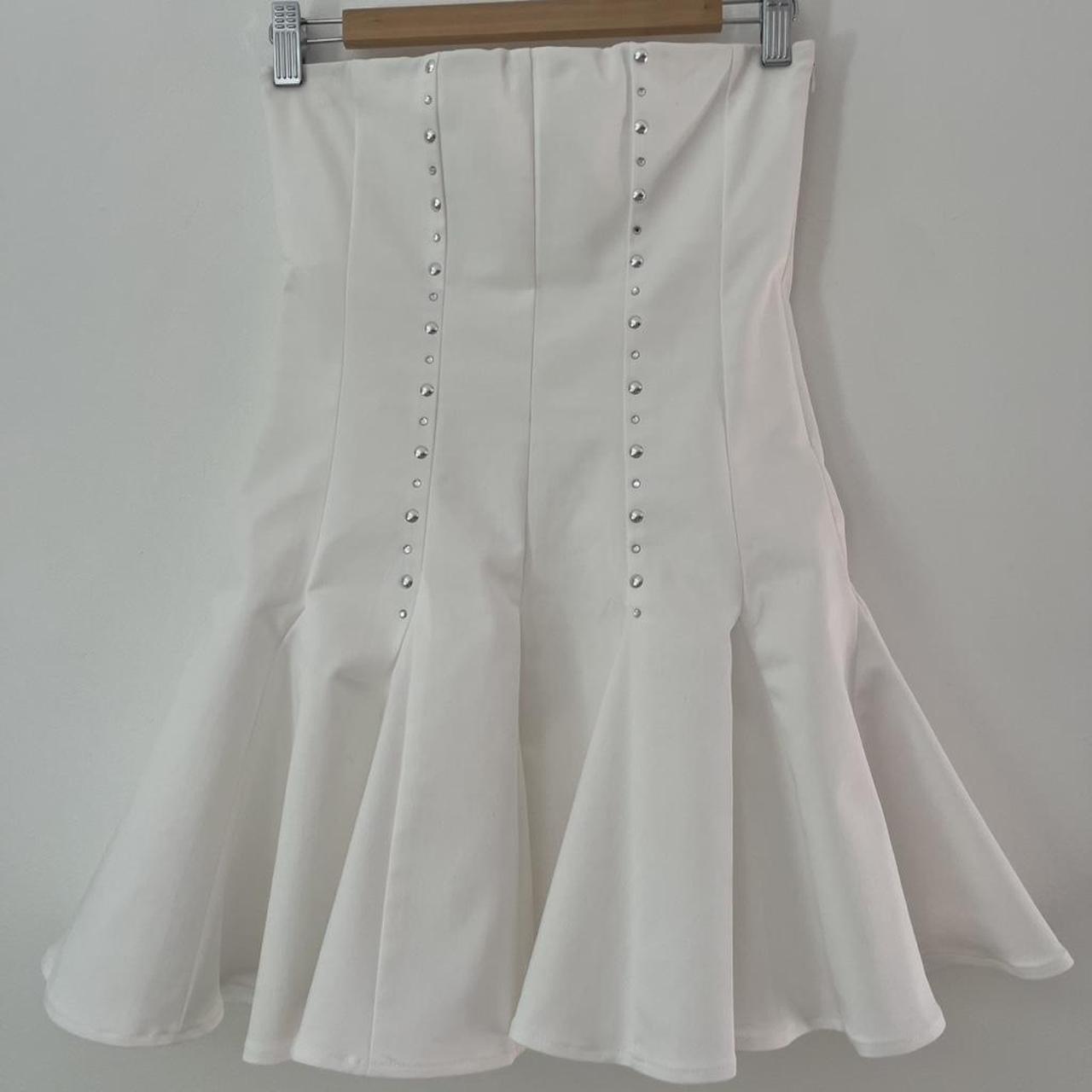 Gimaguas WILLIAMS White Mini Dress.