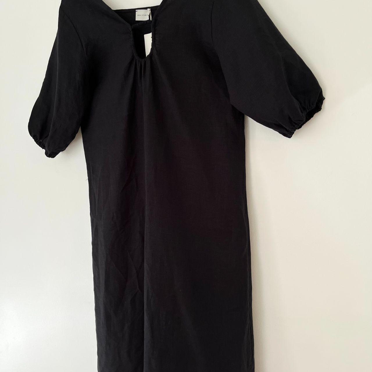 Deiji Studios BNWT SQUARED Dress in Black.
