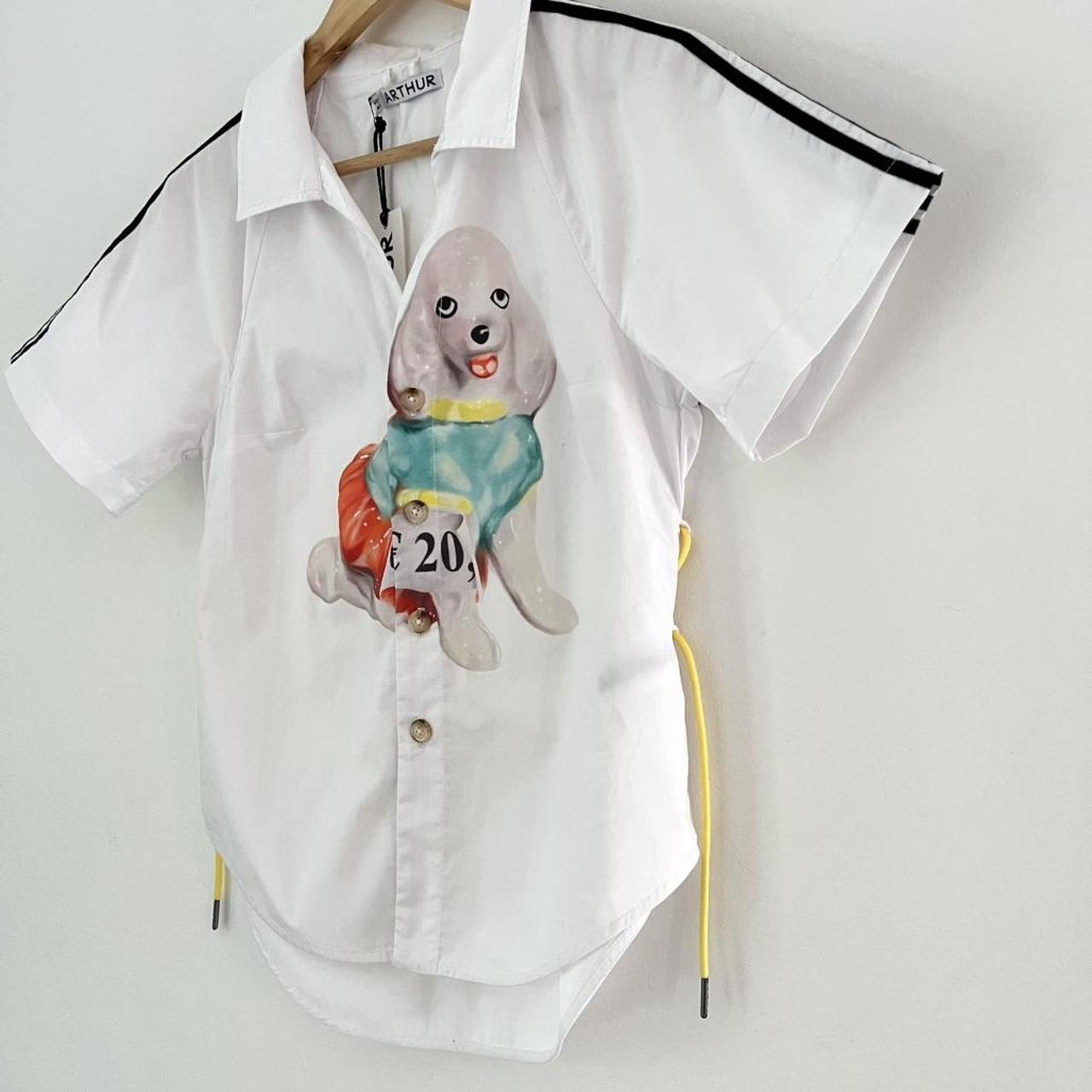 Arthur Apparel BNWT RAGLAN Shirt in Fancy Poodle.