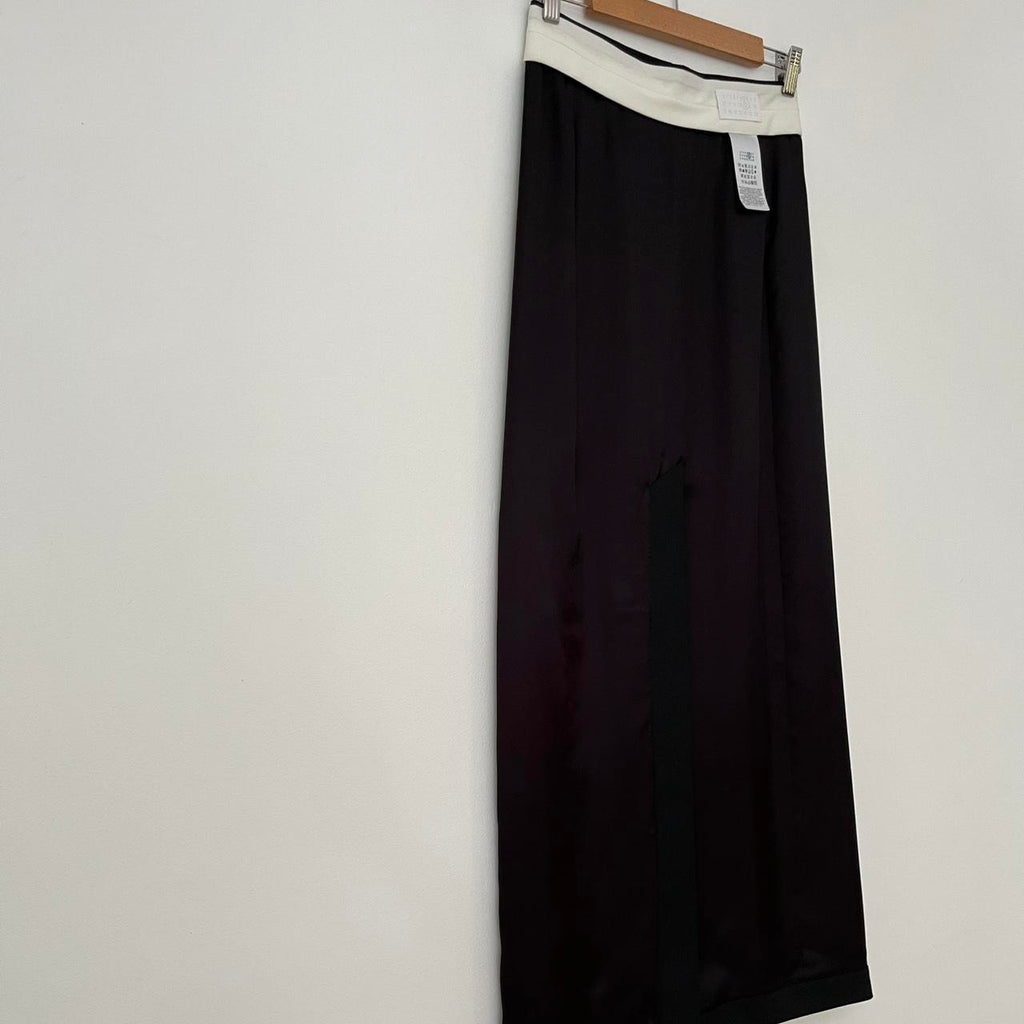 Margiela BNWT Maxi Tailored Skirt in Black.