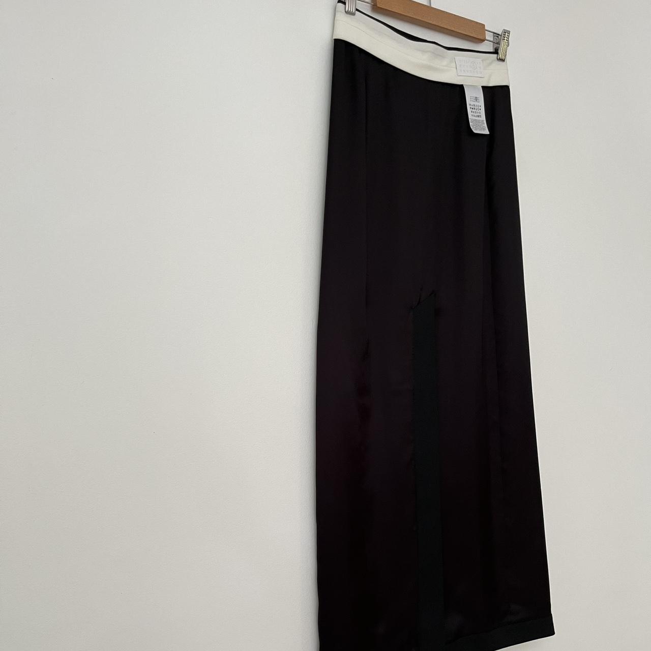 Margiela BNWT Maxi Tailored Skirt in Black.