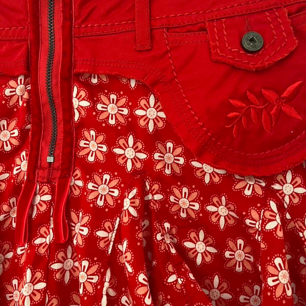 Marithé et François Girbaud Vintage Mini Skirt.