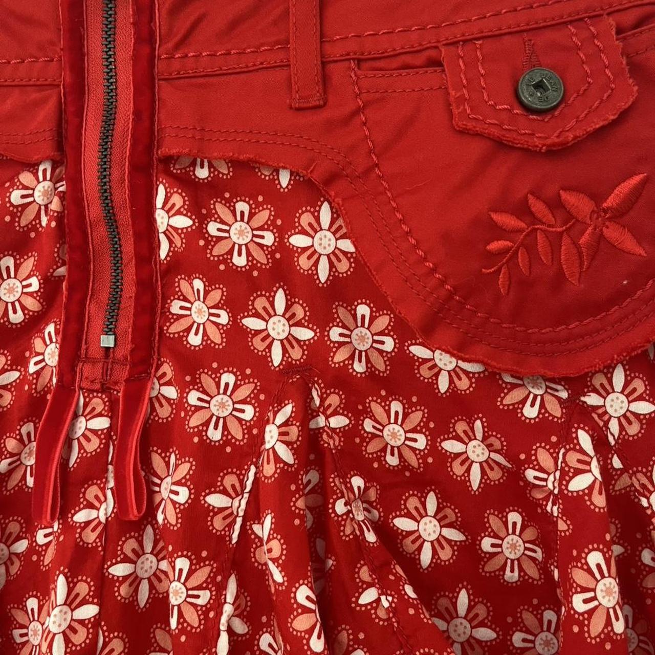 Marithé et François Girbaud Vintage Mini Skirt.