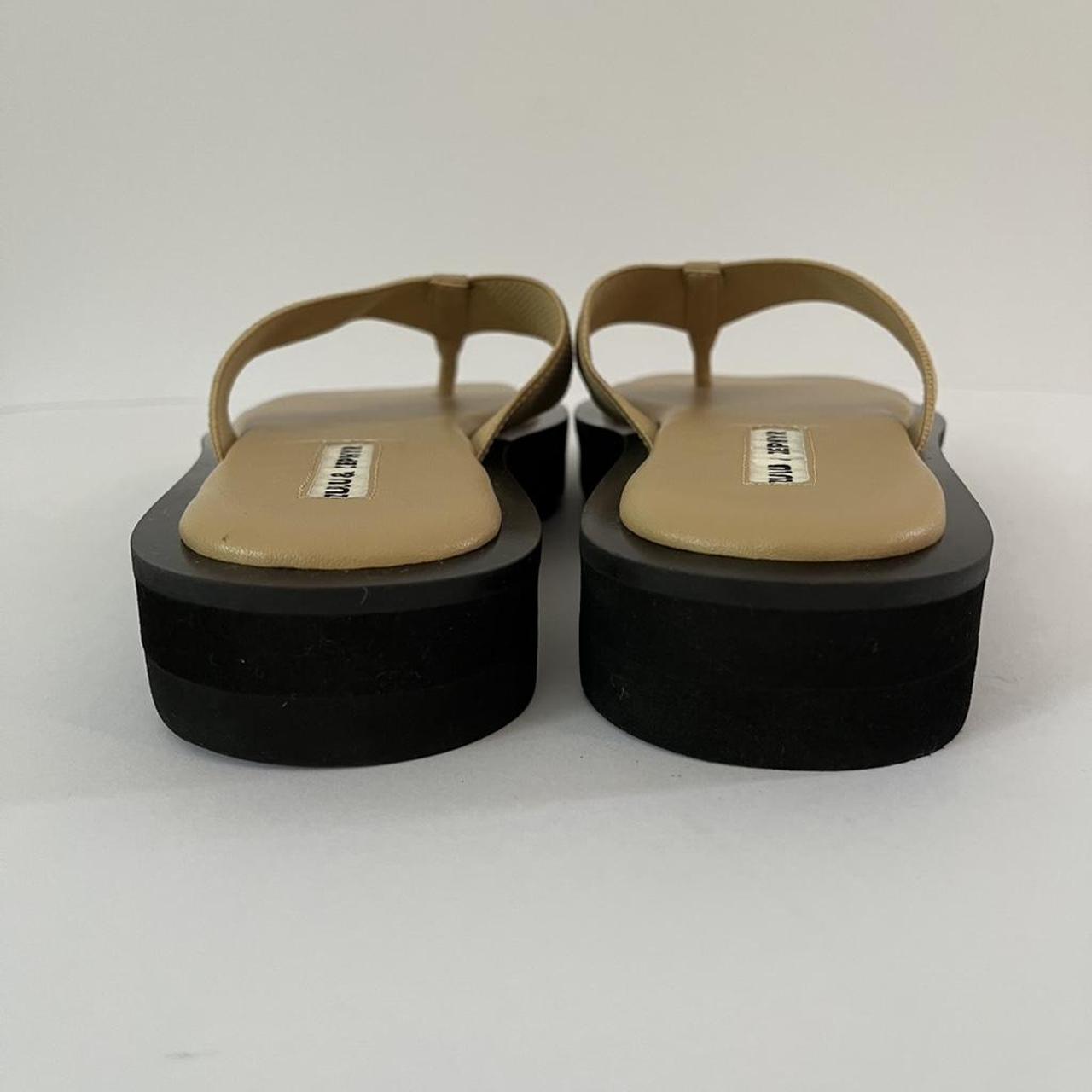 Zulu & Zephyr Thongs in Light Brown.