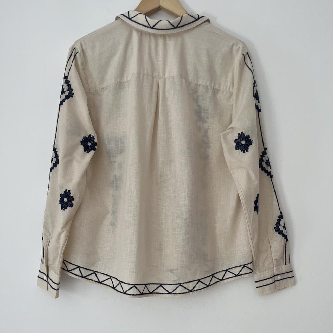 Sézane X Lucia Vergara TOMBOY Shirt.