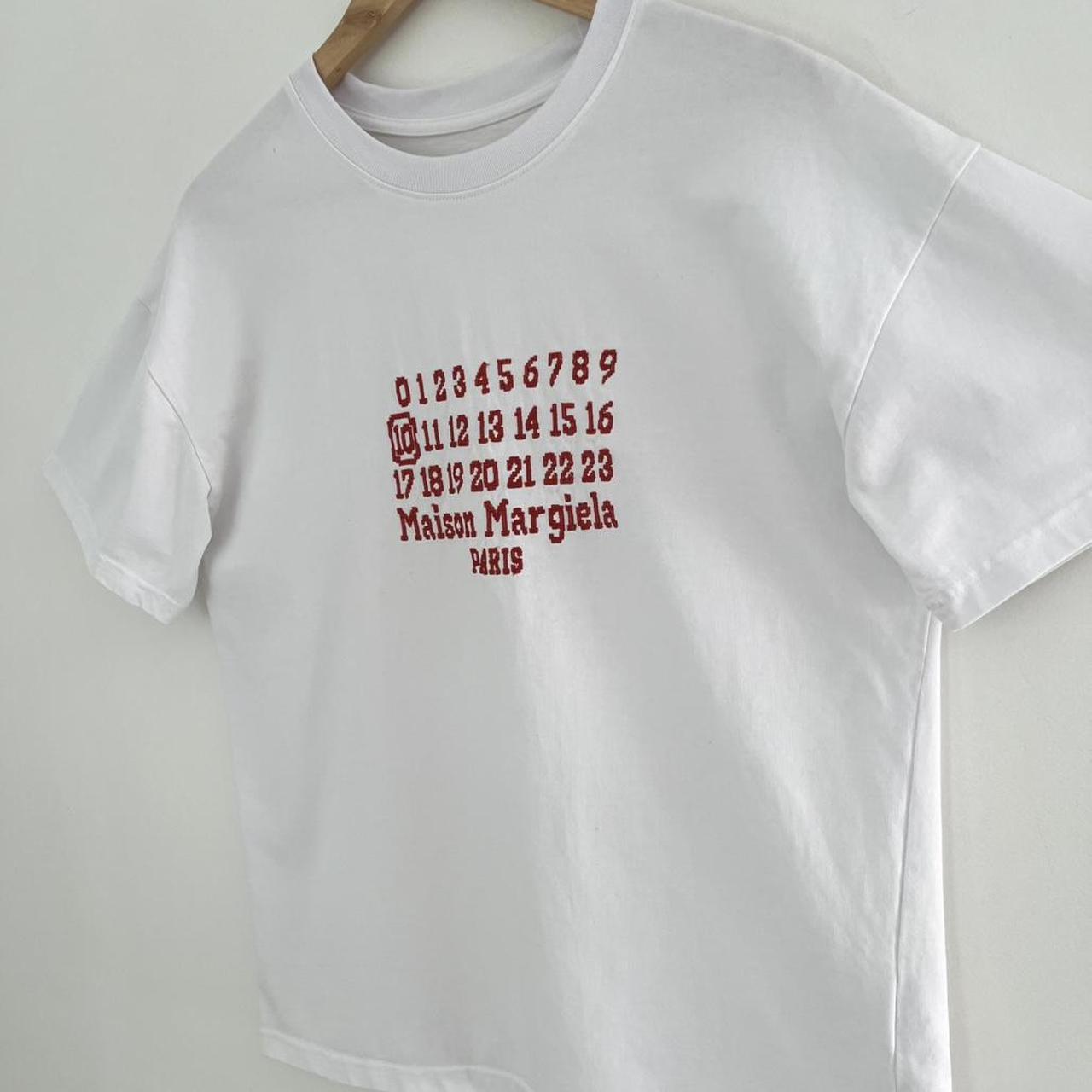 Maison Margiela Numeric Logo T shirt.