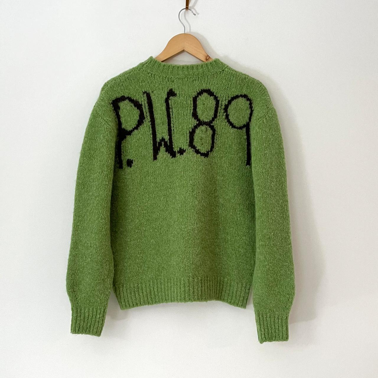 Paloma Wool BEN TROBAT Jumper in Kiwi Green.
