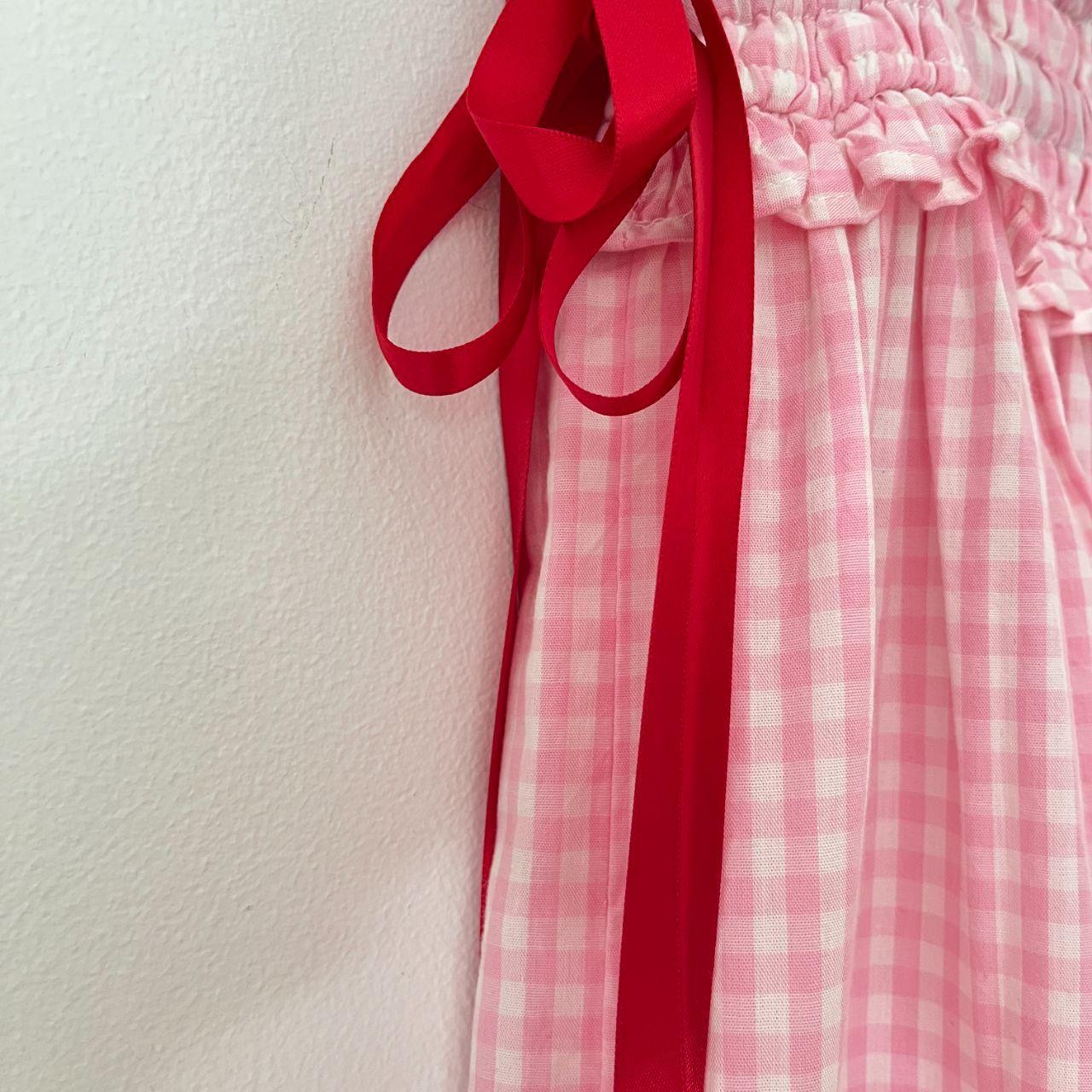 Damson Madder BNWT OLIVIA Ruffle Gingham Skirt.