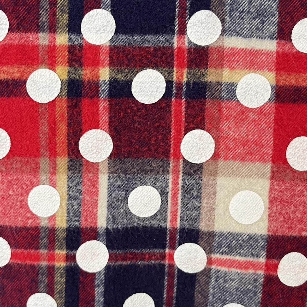 Merci Beaucoup Plaid Flannelette Polka Dot Shirt.