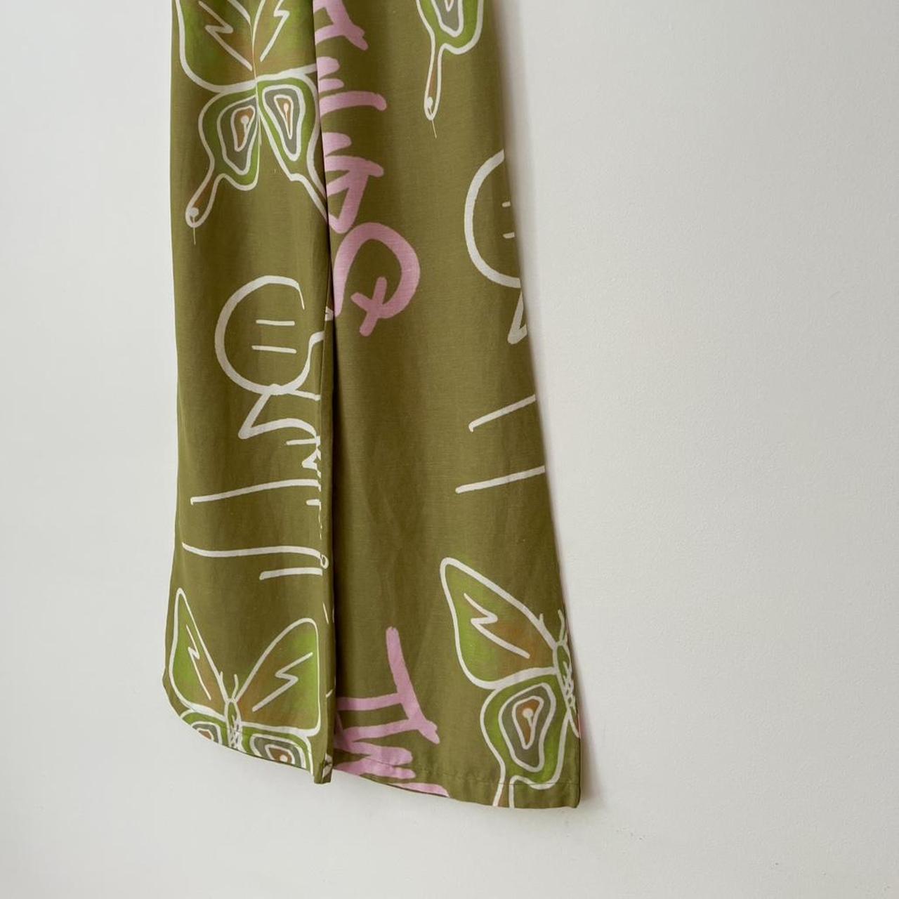 Summi Summi Linen Pants in Grafiti Butterfly.