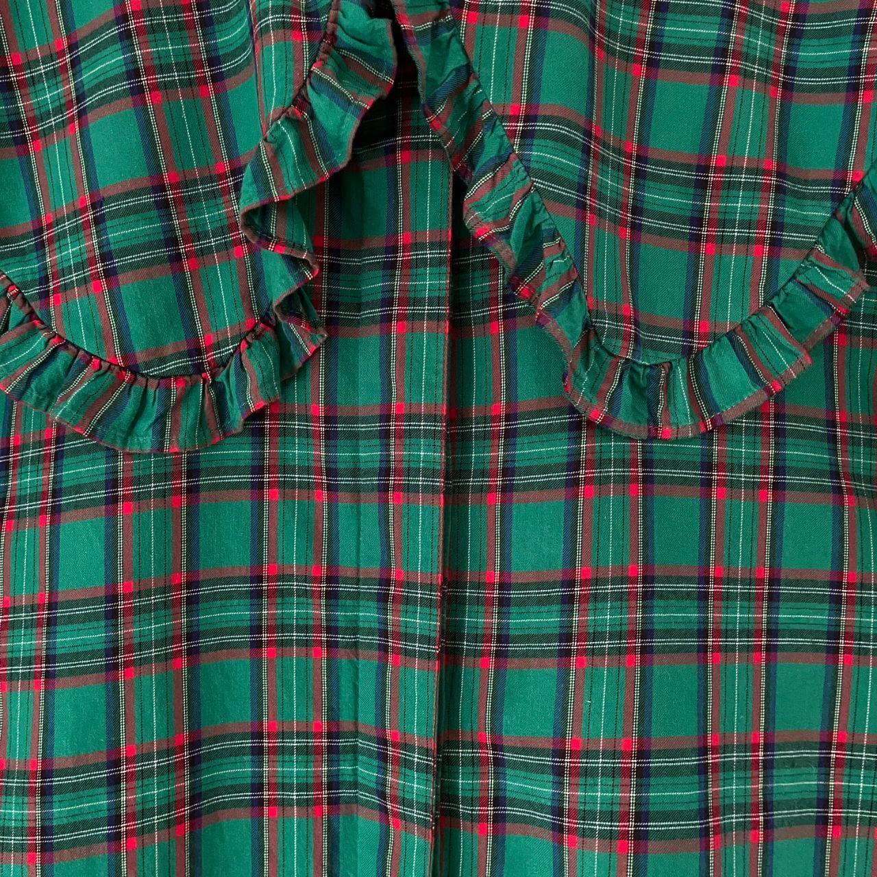 Damson Madder LOLA Blouse in Green.