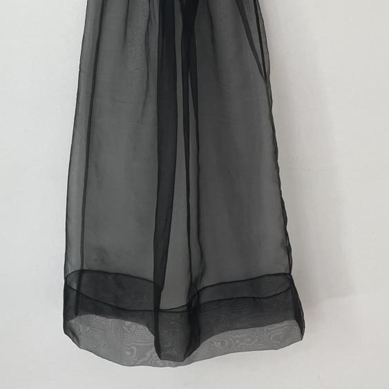 Tach CORA Organza Dress in Black.