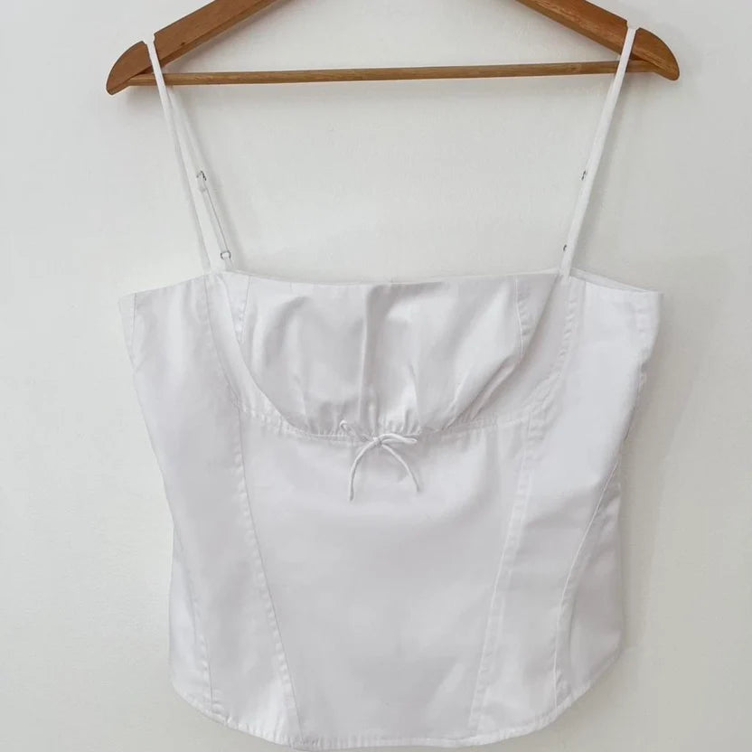 Sandy Liang HOTARU Corset Cami Size M.