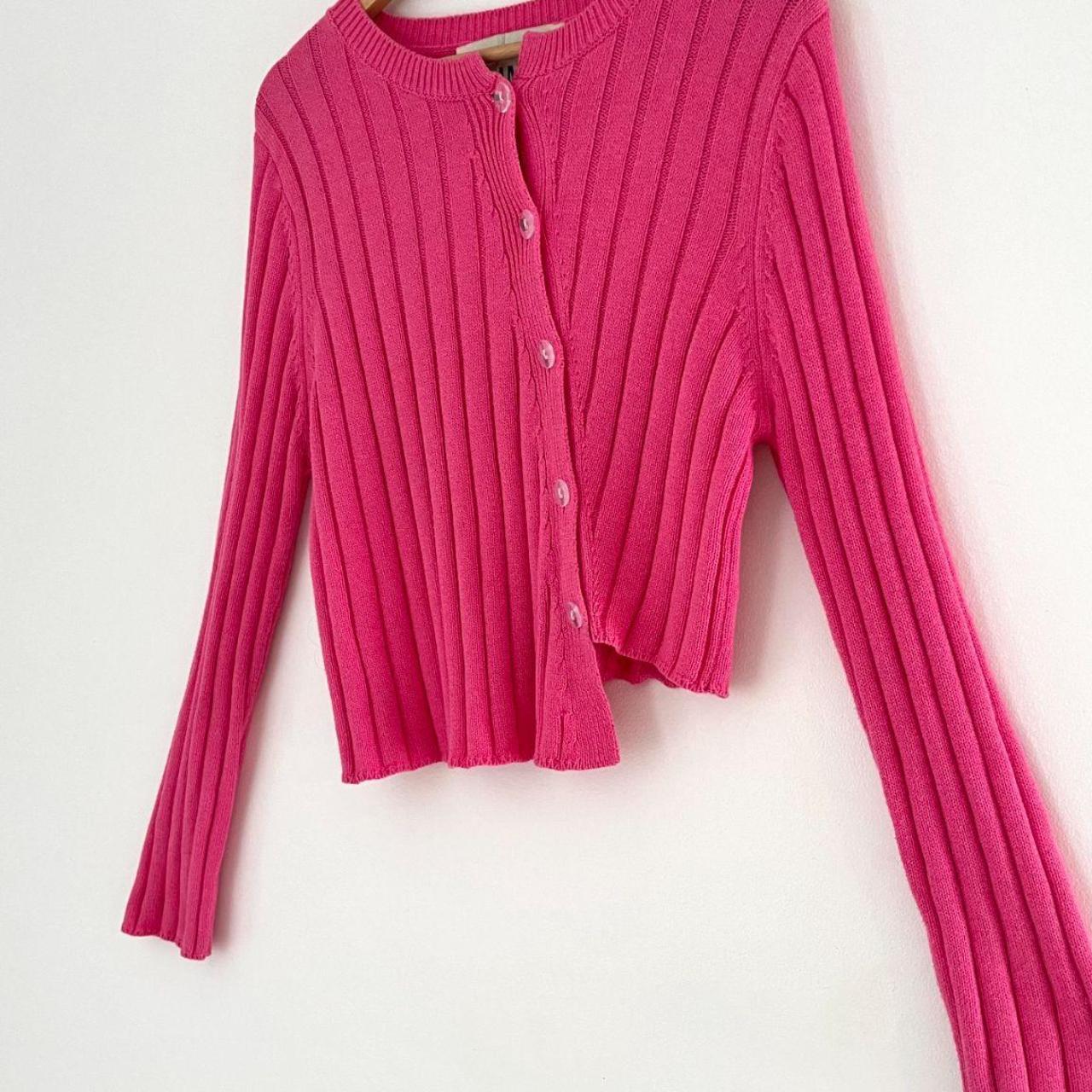 Blanca Knit Cardigan in Pink.