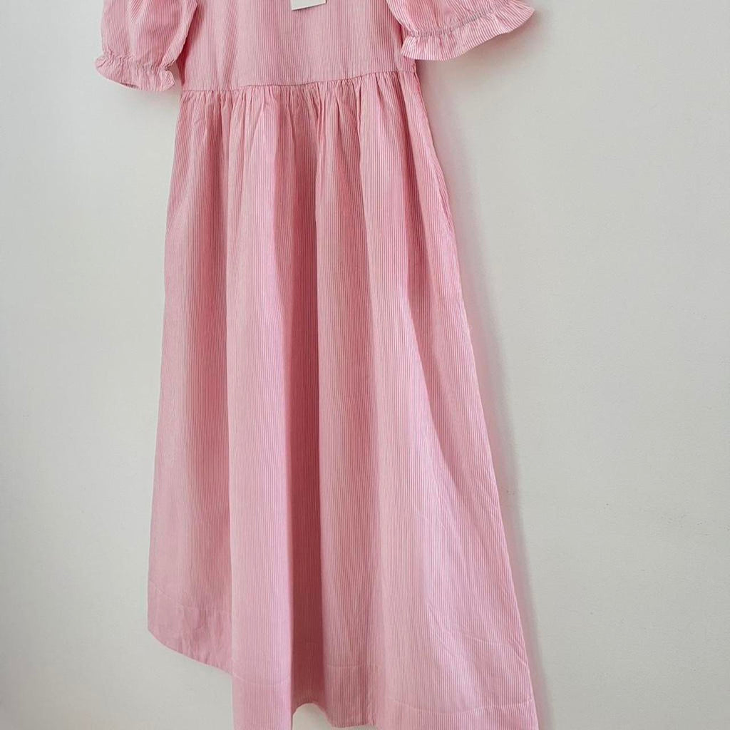 Oak Meadow BNWT Mimi Midi Dress in Rosewater Stripe.