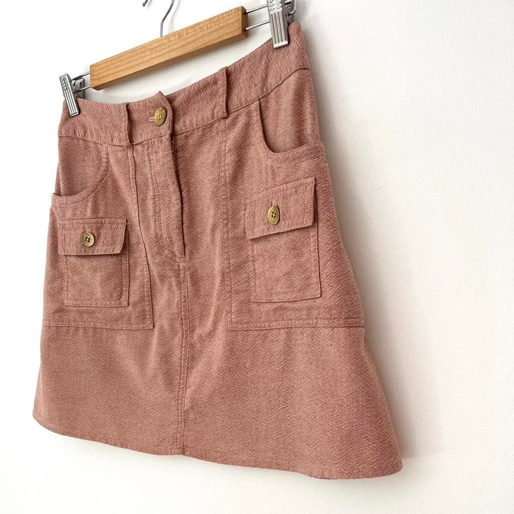 Lucy Folk Mini Skirt.