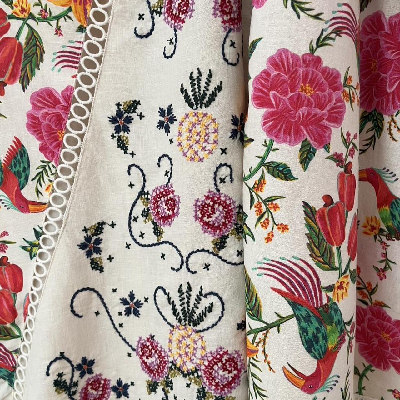 Farm Rio TOUCANS One Shoulder Dress.