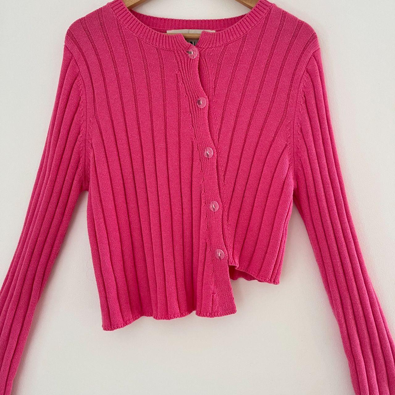Blanca Knit Cardigan in Pink.