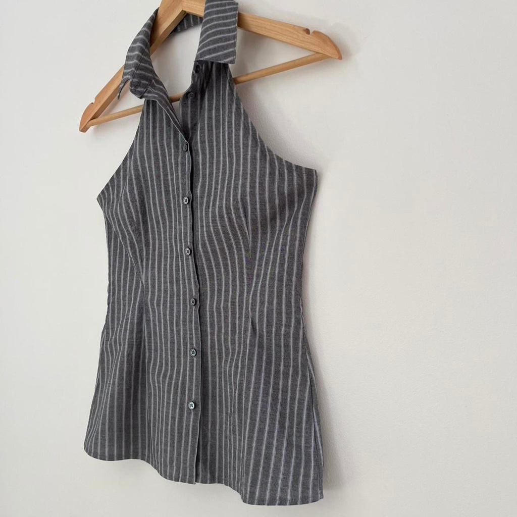 Paloma Wool Sleeveless Button Down Top.