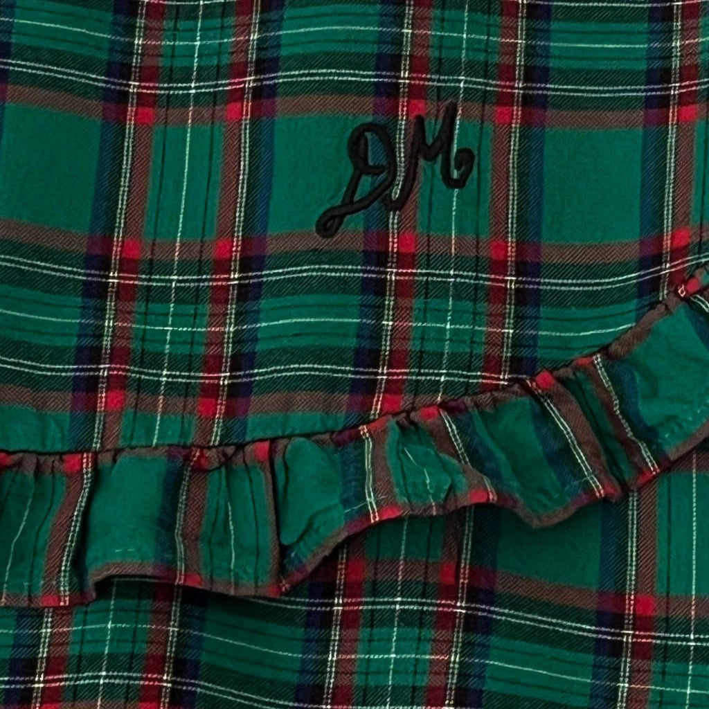 Damson Madder LOLA Blouse in Green.