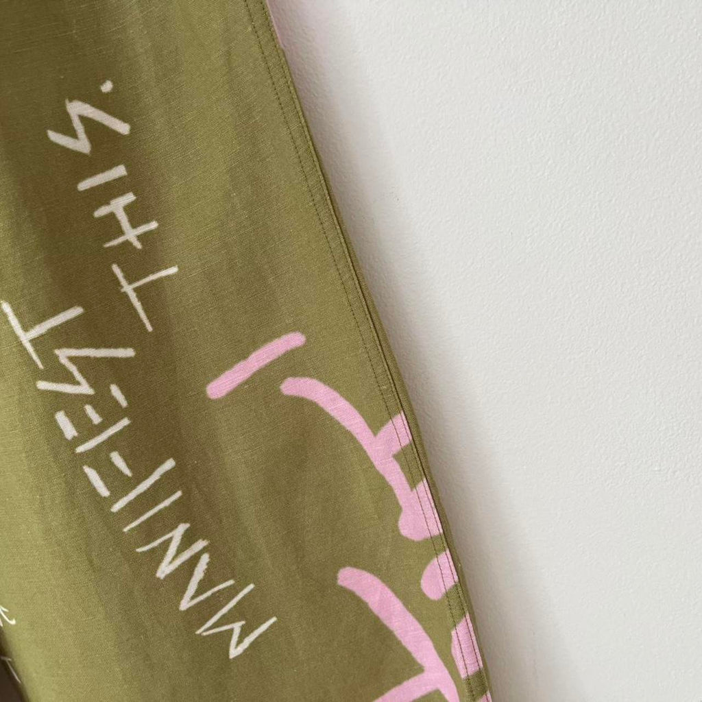 Summi Summi Linen Pants in Grafiti Butterfly.