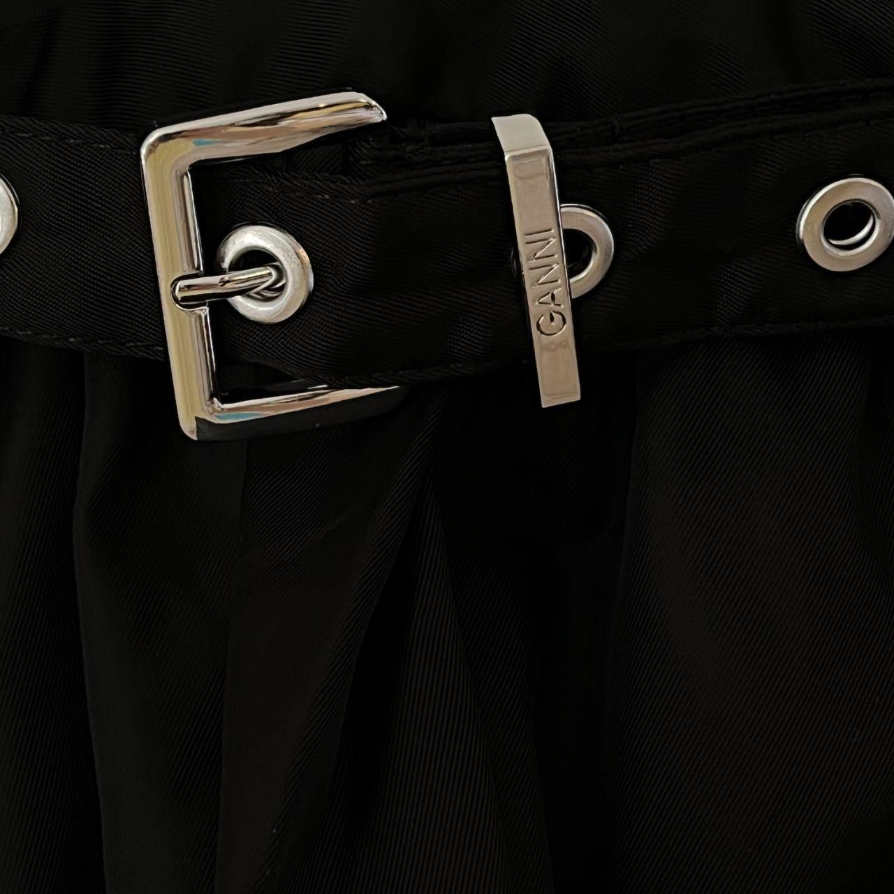 Ganni DUCHESS Nylon Strap Top.